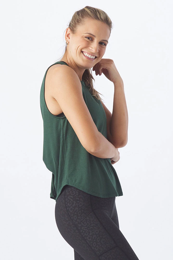 GLYDER GALLERY Athleisure ELECTRIC TANK FOREST 3 GLYDER GALLERY Athleisure ELECTRIC TANK FOREST