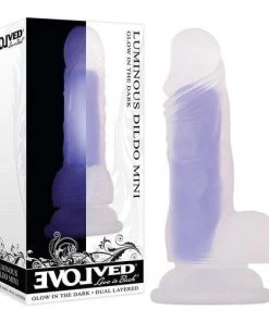 ELDORADO TRADING COMPANY EVOLVED MINI DILDO PURPLE After Dark