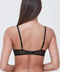 DANA- CO DARE DEMI T-SHIRT BRA BLACK