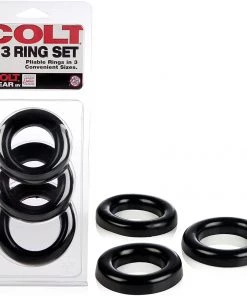 ELDORADO TRADING COMPANY After Dark COLT 3 RING SET