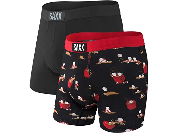 SAXX UNDERWEAR VIBE BOXER BRIEF 2PK 3 SAXX UNDERWEAR VIBE BOXER BRIEF 2PK