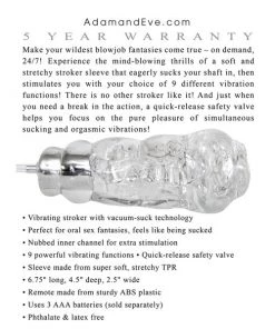 ELDORADO TRADING COMPANY After Dark VIBRATING STROKER