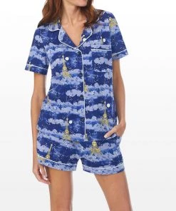 CHARLES KOMA AND SONS INC ASTRAL EIFFEL SHORTY PJ SET