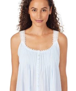 CHARLES KOMA AND SONS INC Sleepwear Collection DELICATE DOBBY STRIPED CHEMISE