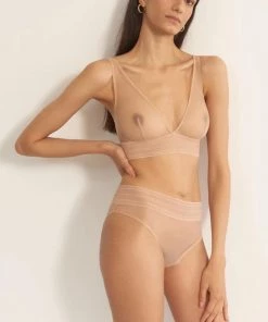 ELSE LINGERIE Wirefree Bras BARE SOFT PLUNGE BRA