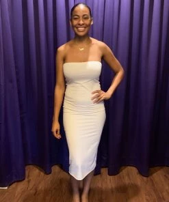 Skin Lingerie HESTA STRAPLESS DRESS