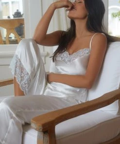 MGT INDUSTRIES LINDSAY SATIN PJ SET