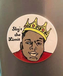 STEEL PETAL PRESS BIGGIE MAGNET