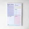 STEEL PETAL PRESS DAILY FOCUS NOTEPAD Accessories