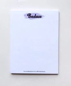 STEEL PETAL PRESS BADASS POCKET NOTEPAD Accessories