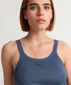 Skin Lingerie RADIKA CHEMISE AZURE BLUE