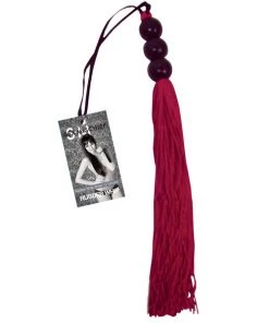 ELDORADO TRADING COMPANY RUBBER WHIP - RED After Dark