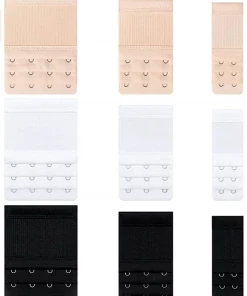 THE FOREVER GROUP BE CONFIDENT 3 HOOK BRA EXTENDERS Accessories