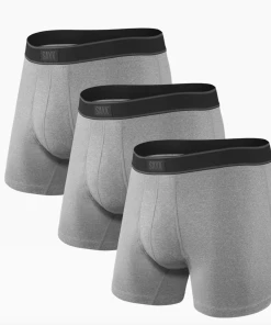 SAXX UNDERWEAR Men's Underwear DAYTRIPPER BOXER BRIEF FLY 3 PK 17 SAXX UNDERWEAR Men's Underwear DAYTRIPPER BOXER BRIEF FLY 3 PK
