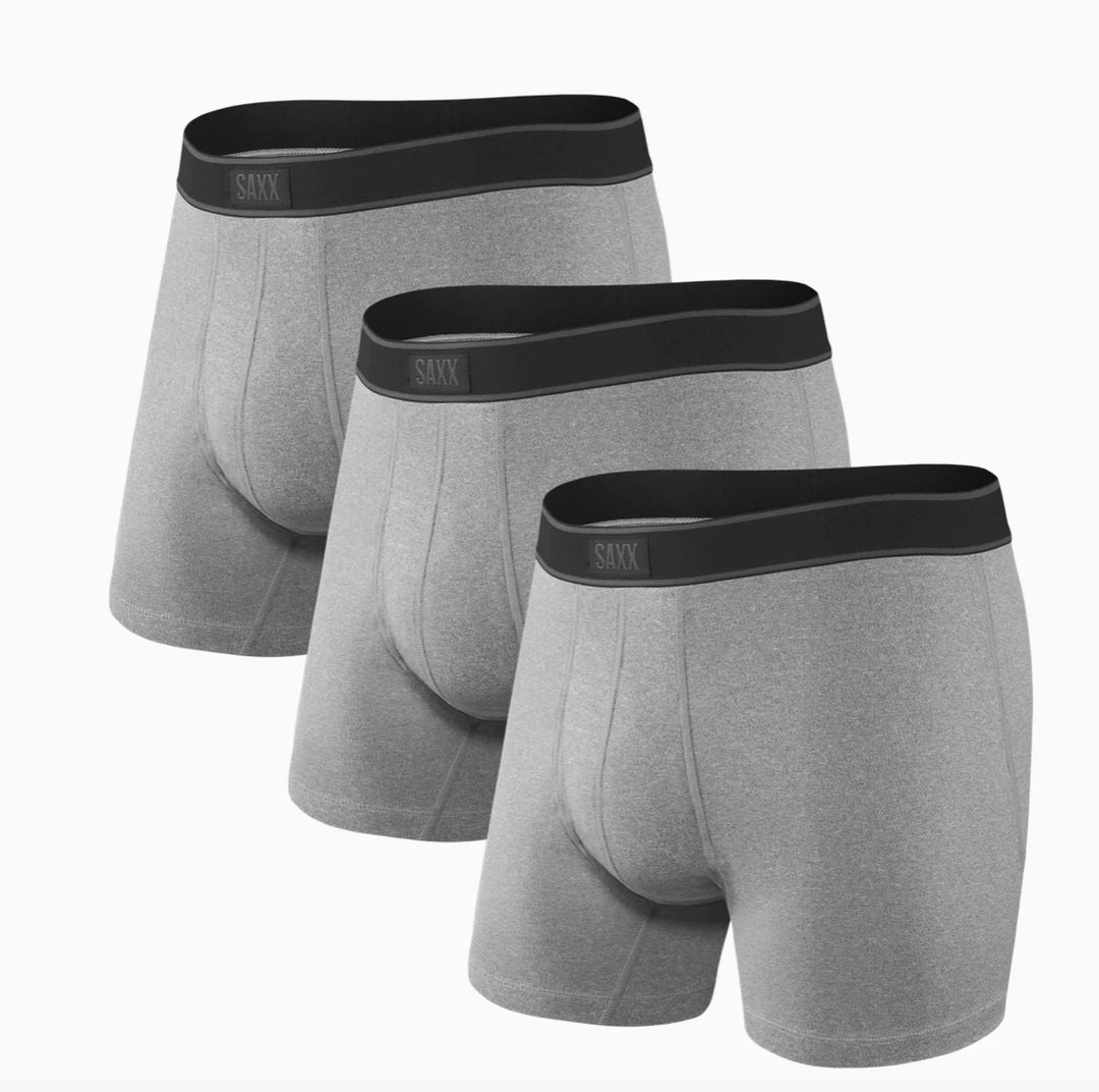 SAXX UNDERWEAR Men's Underwear DAYTRIPPER BOXER BRIEF FLY 3 PK 10 SAXX UNDERWEAR Men's Underwear DAYTRIPPER BOXER BRIEF FLY 3 PK