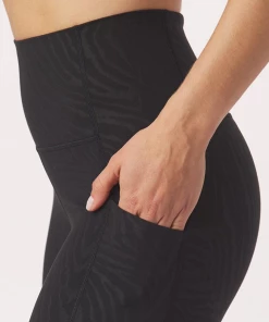 GLYDER GALLERY Athleisure TAPER LEGGING ZEBRA GLOSS