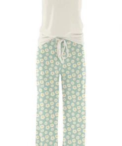 KICKEE PANTS SEASONAL Bamboo Lounge Collection CAMI & PRINT LOUNGE PANT PJ SET