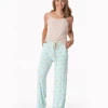 KICKEE PANTS SEASONAL Bamboo Lounge Collection CAMI & PRINT LOUNGE PANT PJ SET