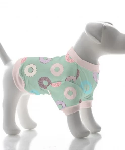 KICKEE PANTS SEASONAL Bamboo Lounge Collection PRINT DOG TEE