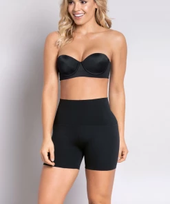 LEONISA Shapewear STAY IN PLACE SEAMLESS SLIP SHORT