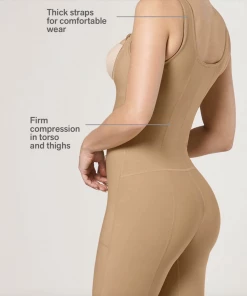 LEONISA Shapewear BODY SHAPER WITH THIGH SLIMMER