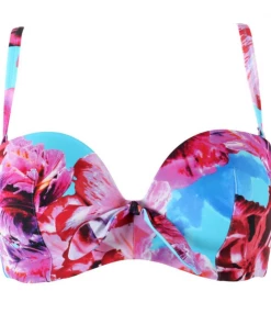 POUR MOI HEATWAVE HALTER TOP PACIFIC