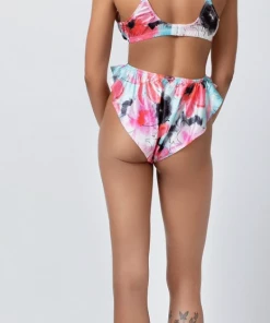 KILO BRAVA SATIN JACQUARD FLORAL BRALETTE