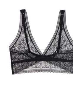 ELSE LINGERIE CHLOE SOFT CUP BRA BLACK Wirefree Bras