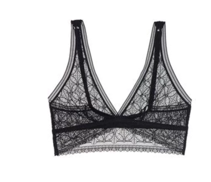 ELSE LINGERIE CHLOE SOFT CUP BRA BLACK Wirefree Bras 4 ELSE LINGERIE CHLOE SOFT CUP BRA BLACK Wirefree Bras