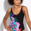 POUR MOI Swimwear Collection IN THE MIX SWIMSUIT MULTI