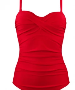 POUR MOI SANTA MONICA SWIMSUIT RED