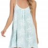 MGT INDUSTRIES BIRDSONG CHEMISE AQUA 1 MGT INDUSTRIES BIRDSONG CHEMISE AQUA