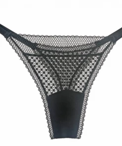 ELSE LINGERIE BELLA THONG BLACK Sexy Nightwear Collection