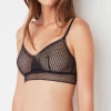 ELSE LINGERIE BELLA TRIANGLE BRA BLACK Sexy Nightwear Collection