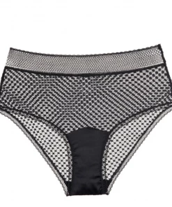 ELSE LINGERIE BELLA HIGH WAISTED BRIEF BLACK