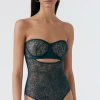 ELSE LINGERIE Sleepwear Collection ACACIA U/W BODYSUIT CEDAR