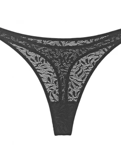ELSE LINGERIE Sexy Nightwear Collection ACACIA THONG BLACK