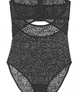 ELSE LINGERIE ACACIA U/W BODYSUIT BLACK Sleepwear Collection