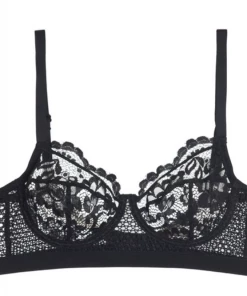 ELSE LINGERIE PETUNIA FULL CUP BRA BLACK