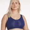 EVELYN & BOBBIE LLC DEFY BRA TWILIGHT BLUE