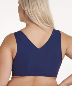 EVELYN & BOBBIE LLC DEFY BRA TWILIGHT BLUE