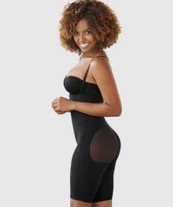 LEONISA Shapewear SEAMLESS HIGH WAISTED W/THIGH CO