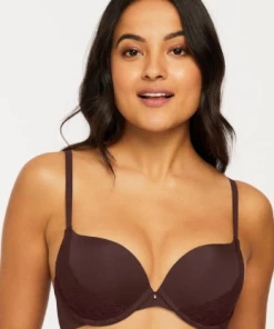 MONTELLE INTIMATES INC ALLURE BRA COCOA Bras