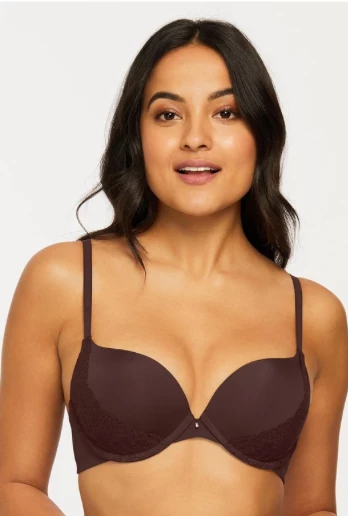 MONTELLE INTIMATES INC ALLURE BRA COCOA Bras 3 MONTELLE INTIMATES INC ALLURE BRA COCOA Bras