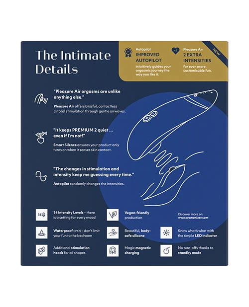 ELDORADO TRADING COMPANY WOMANIZER PREMIUM BLUEBERRY 5 ELDORADO TRADING COMPANY WOMANIZER PREMIUM BLUEBERRY