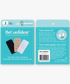 THE FOREVER GROUP BE CONFIDENT 3 HOOK BRA EXTENDERS Accessories