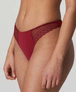 VAN DE VELDE Panties EAST END THONG RED BOUDOIR 7 VAN DE VELDE Panties EAST END THONG RED BOUDOIR