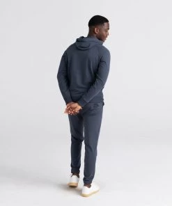 SAXX UNDERWEAR Men's Underwear DOWN TIME FZ HOODIE