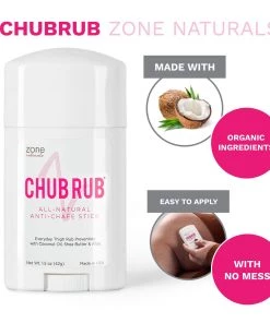 MED ZONE PRODUCTS, LLC CHUB RUB ANTI-CHAFING STICK Accessories 9 MED ZONE PRODUCTS, LLC CHUB RUB ANTI-CHAFING STICK Accessories