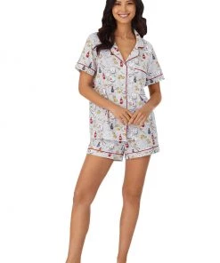 CHARLES KOMA AND SONS INC CLASSIC SHORTY PJ SET TAKEOUT